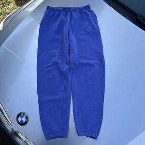 Vtg 90s Purple Russell Athletic Heavy Sweatpants Made In USA Womens LG 28X28